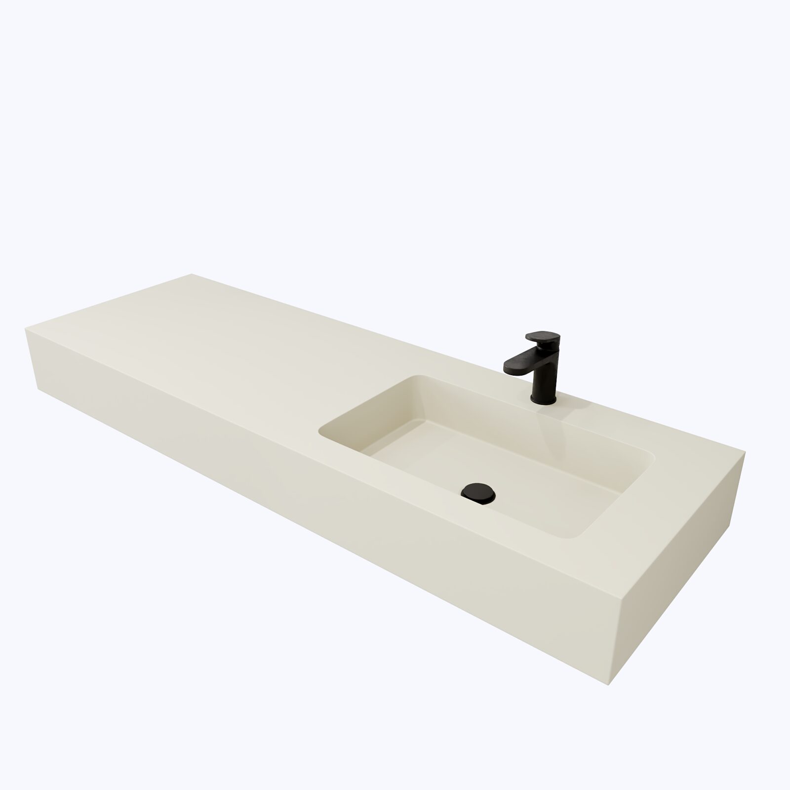 Wastafel BIANCA in Crème