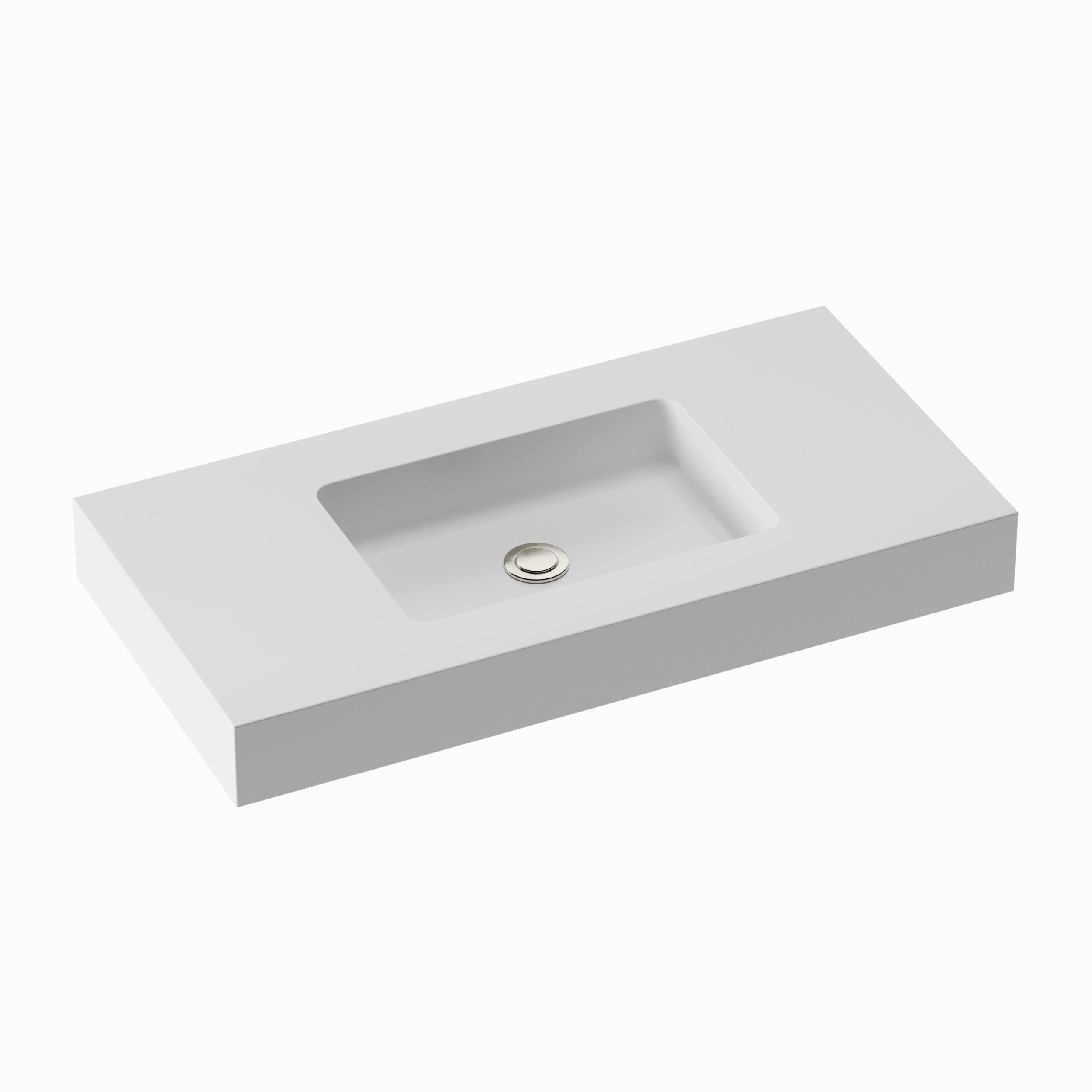 Wastafel van mineraalgietwerk model VICTORIA - Image 2